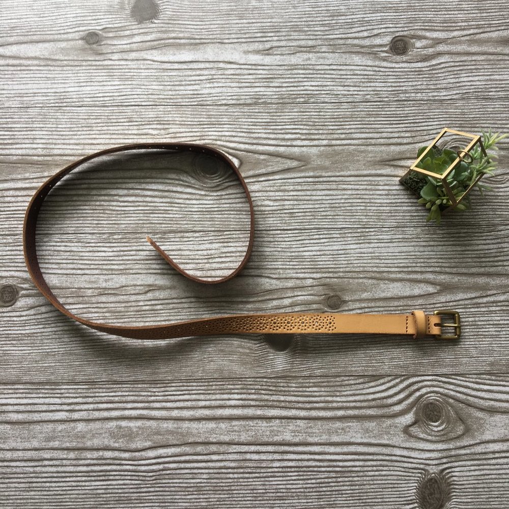 J. Crew | Tan Leather Belt